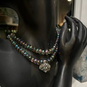 Vogue jewelry was founded in 1936BoldSparkly,Aurora BorealisGlass faceted beads